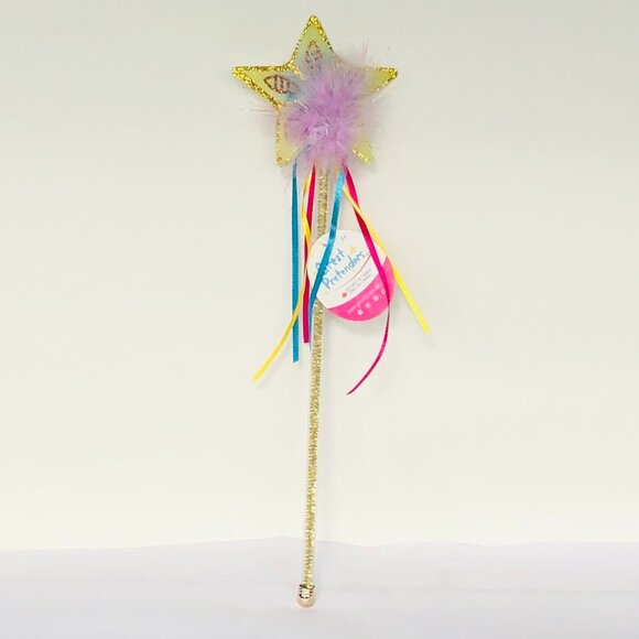 New w/Tag-Great Pretenders Glitter Rainbow Star Wand - Picture 3 of 7